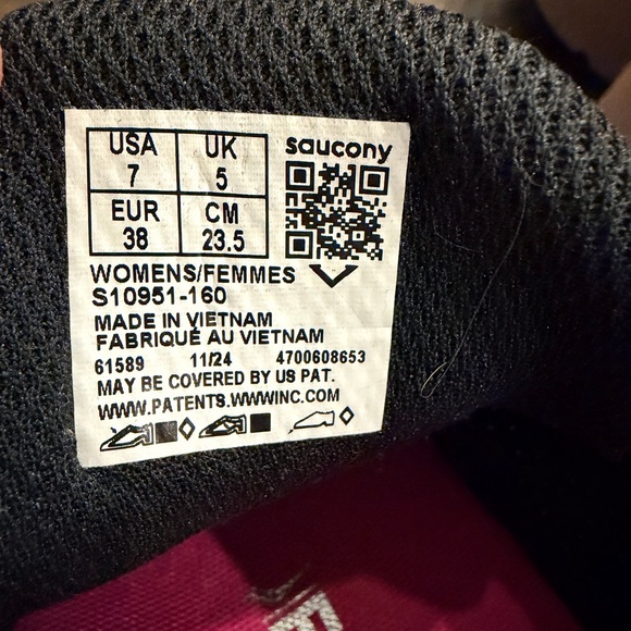 Like New Women’s Saucony Ride TR 2 - Picture 5 of 5